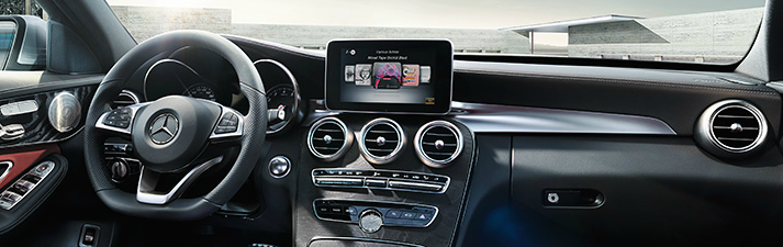 2016 Mercedes-Benz C-Class Sedan Interior Dashboard