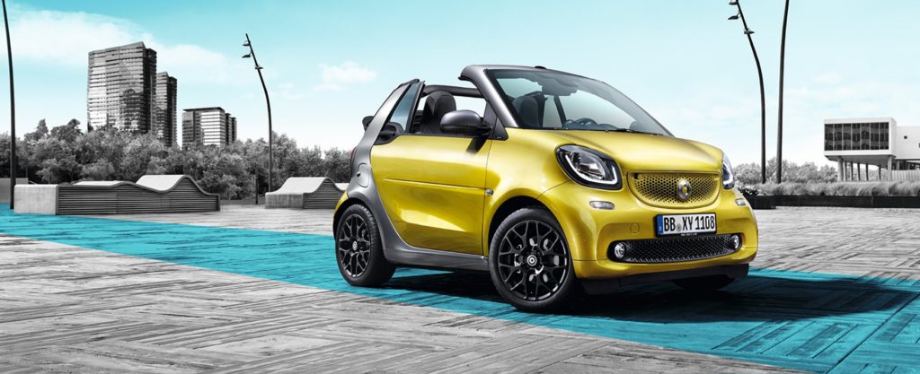 2016 smart fortwo Cabrio Exterior Front End