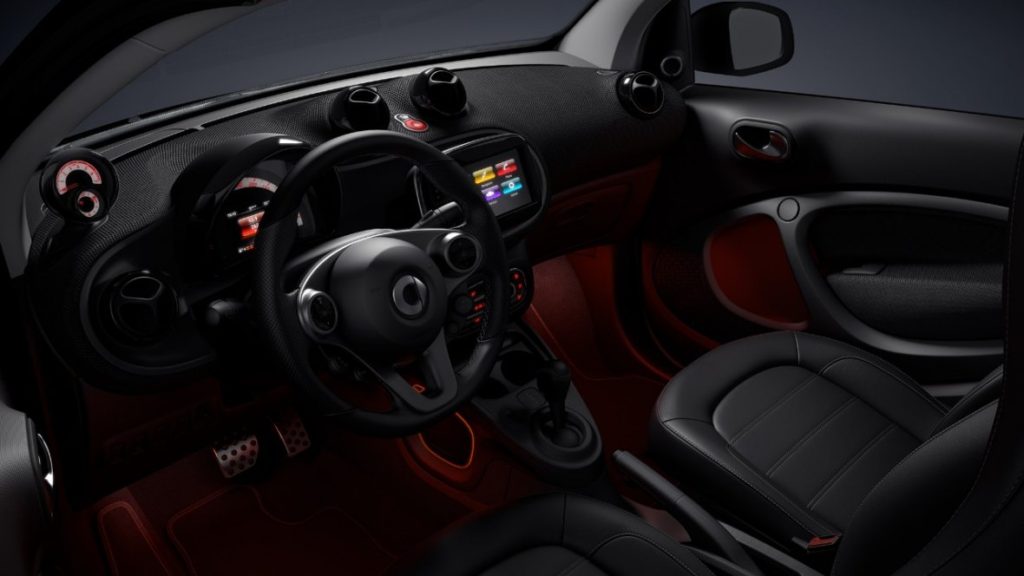 2016 smart fortwo Cabrio Interior Dashboard